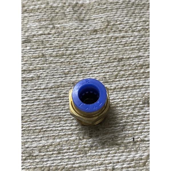 Đầu nối nhanh khí nén dây hơi 8mm sử dụng zen 16mm