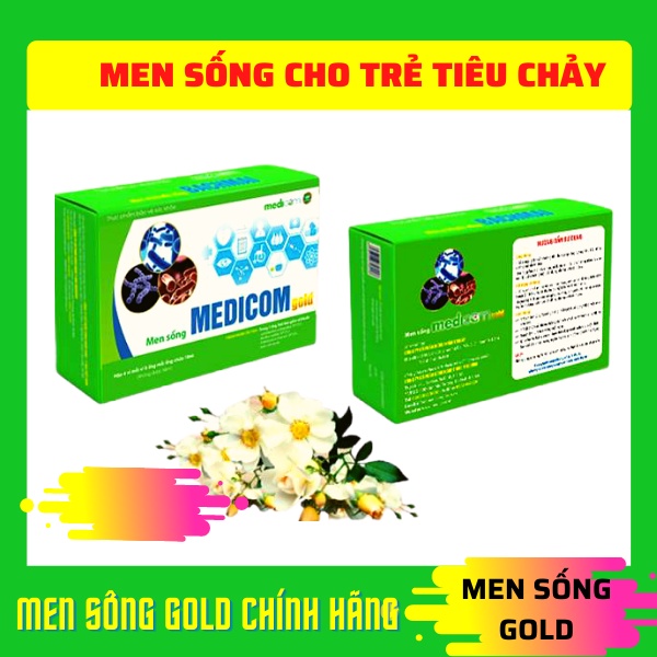 [ Chính hãng ] [ Mua 6 hộp tặng 6 hộp ], Men sống medicom GOLD, men sống tươi, hộp lớn 10ml x 20 ống, cho bé biếng ăn | BigBuy360 - bigbuy360.vn