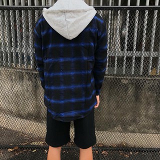 Flannel Nón caro xanh