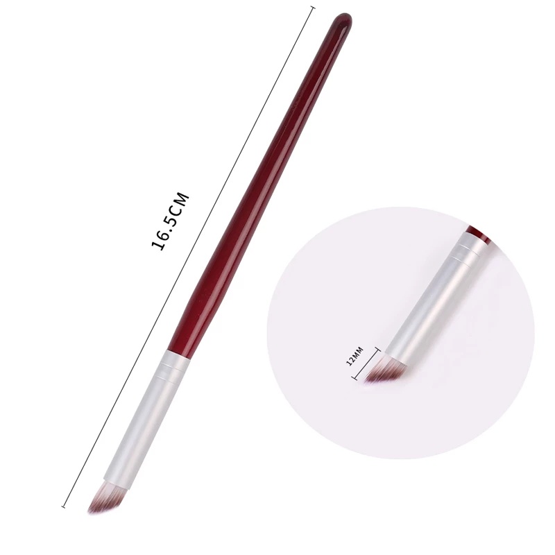 Cọ Trang Trí Móng Tay Nghệ Thuật Chuyên Nghiệp Cán Gỗ Màu Gradient DIY
