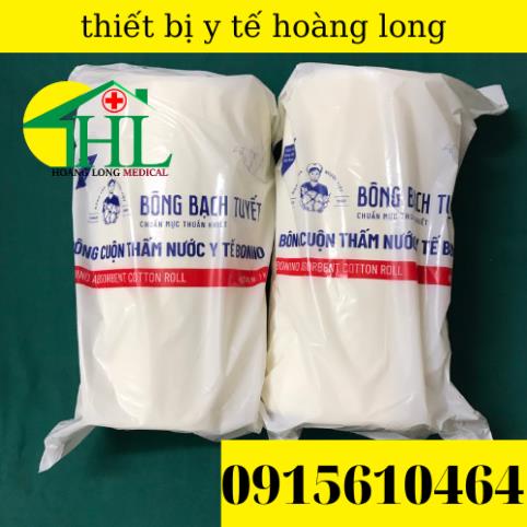Bông Y Tế Bạch Tuyết 01kg - Bông Cuận Bạch Tuyết