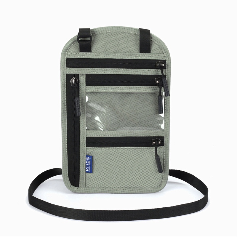 Ví Đựng Điện Thoại / Thẻ / Chìa Khóa Đeo Cổ Tiện Dụng Cho Nam Và Nữ