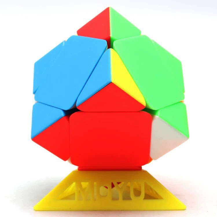 Rubik Skewb - Rubik Biến Thể Skewb Không Viền Stickerless Cao Cấp Xoay Trơn, Cực Mượt, Bẻ Góc Tốt