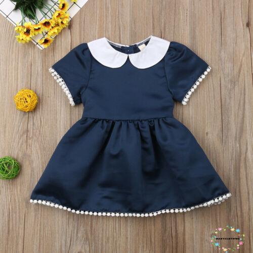 Set đầm xòe không tay + Băng đô nơ dễ thương cho bé gái