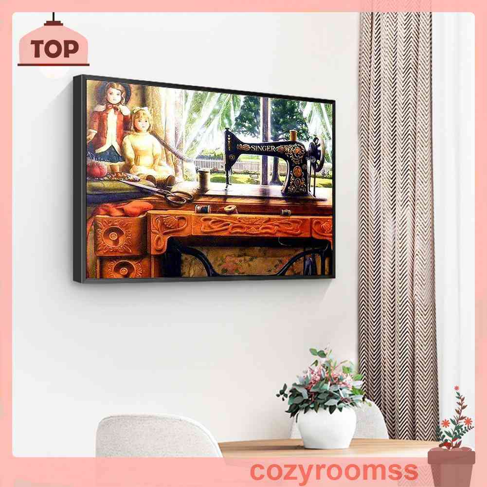 Bộ Tranh Thêu Chữ Thập Toàn Diện DIY Dùng Trang Trí Nhà Cửa