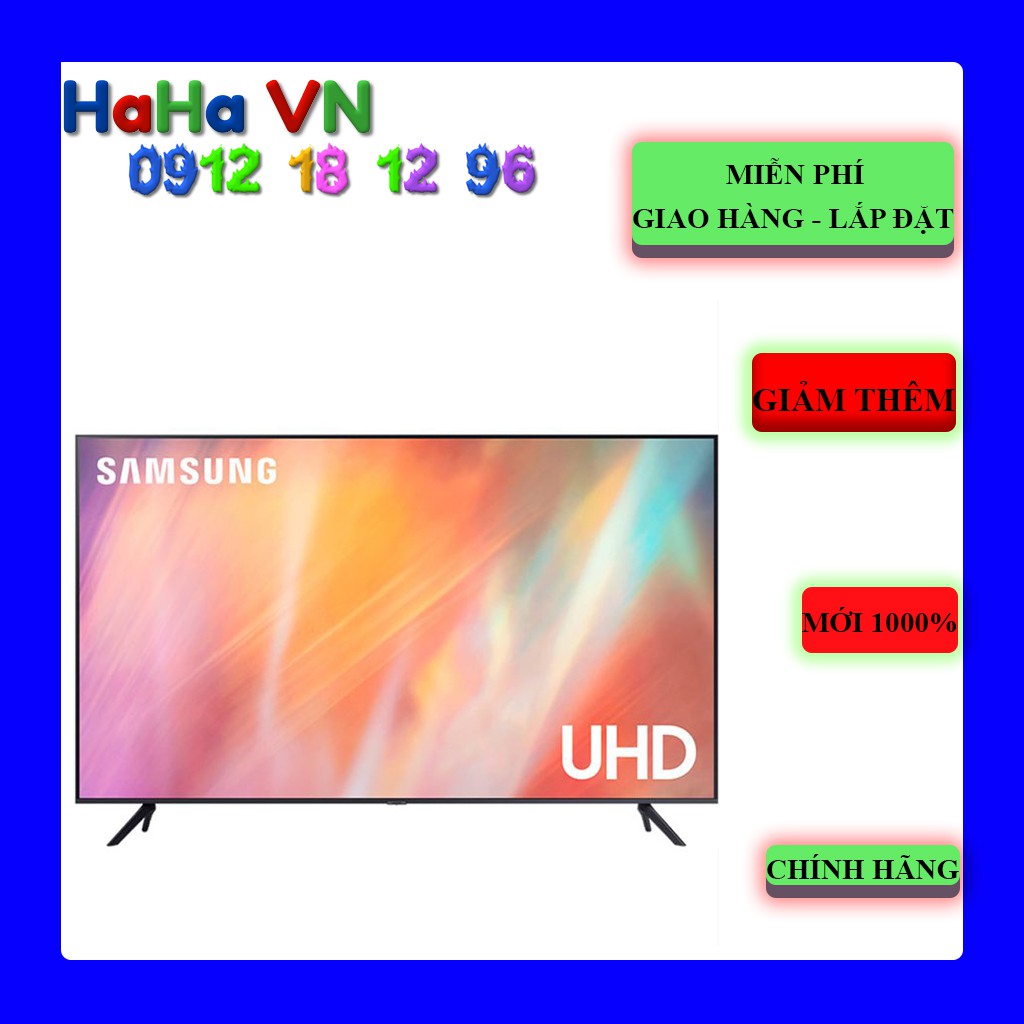 43AU7000 - Smart Tivi Samsung 4K 43 inch UA43AU7000 | MỚI 1000% | BẢO HÀNG CHÍNH HÃNG