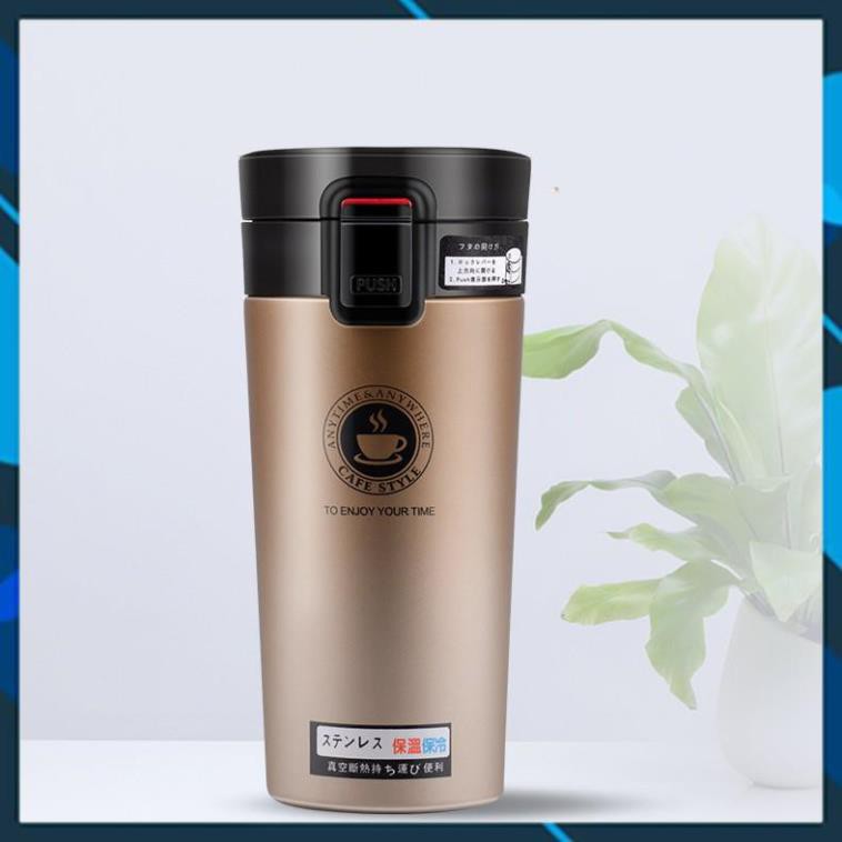 ⚡GIỮ NHIỆT 24H⚡Cốc Giữ Nhiệt Coffee Inox 304 2 Lớp Cao Cấp Xuất Khẩu Nhật Bản