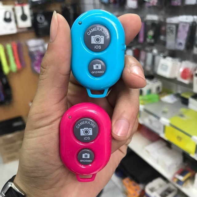 Nút bấm chụp ảnh từ xa qua bluetooth