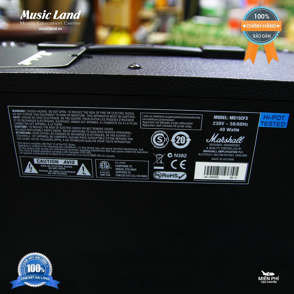 Loa Guitar Điện Marshall MG15FX – Chính hãng