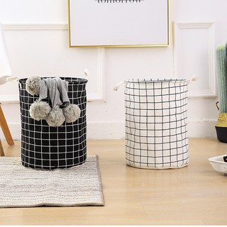 (Sale lấy lượt mua) Giỏ đựng đồ, giỏ vải đựng quần áo bẩn chống thấm nước đa năng (G8)