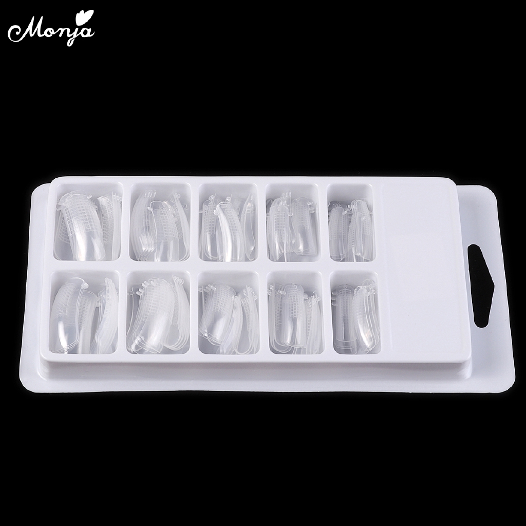 Set 20/100 Khuôn Làm Móng Chuyên Dụng Monja