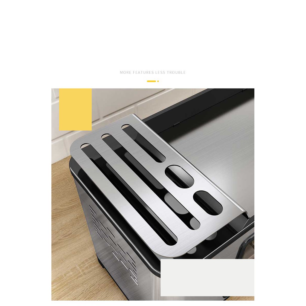 Kệ Gia Vị Inox 304 Không Han Gỉ Đa Năng Tặng Kèm Hộp Đựng Gia Vị, Ống Đũa, Ống Cắm Dao