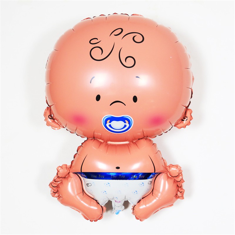 1 Bong Bóng Nhôm Hình Thiên Thần 75x50cm Cho Bé