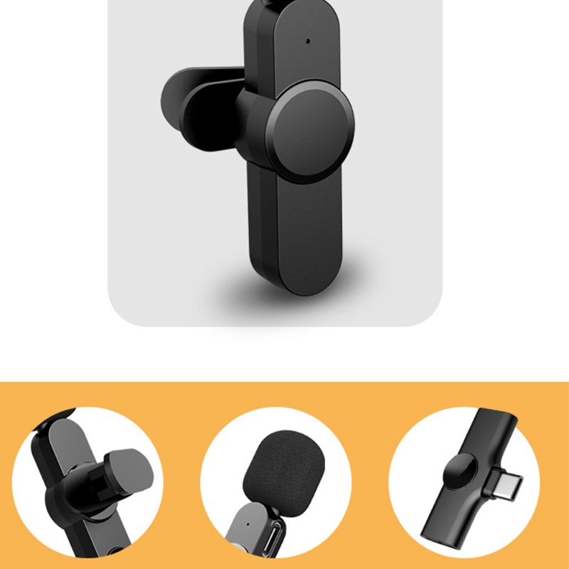 Micro Không Dây Kết Nối USB Loại C Hỗ Trợ Phát Sóng Trực Tiếp