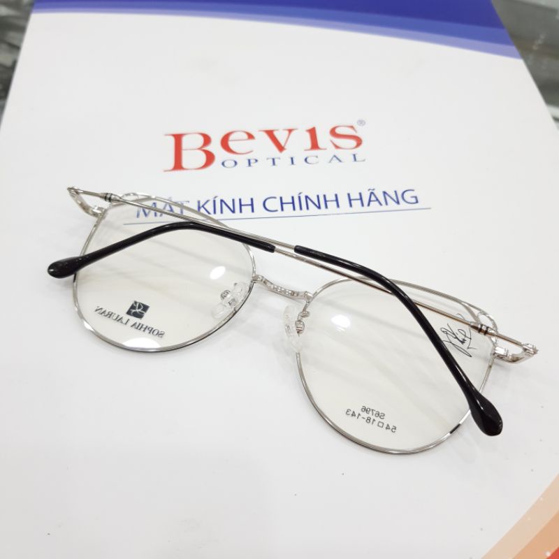 Gọng kính mắt to kim loại càng bọc nhựa siêu bền đẹp