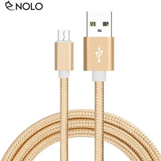 Cáp sạc Android Micro USB Lightning bọc dù cao cấp