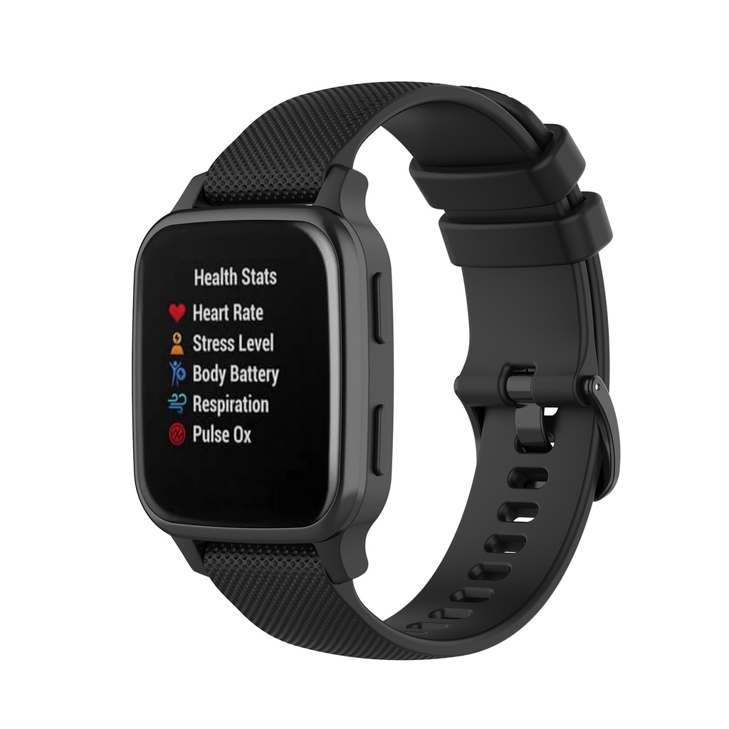 Dây Đeo Silicon Cho Đồng Hồ Thông Minh Garmin Venu SQ Garmin Venu Vivoactive3 4 Forerunner245