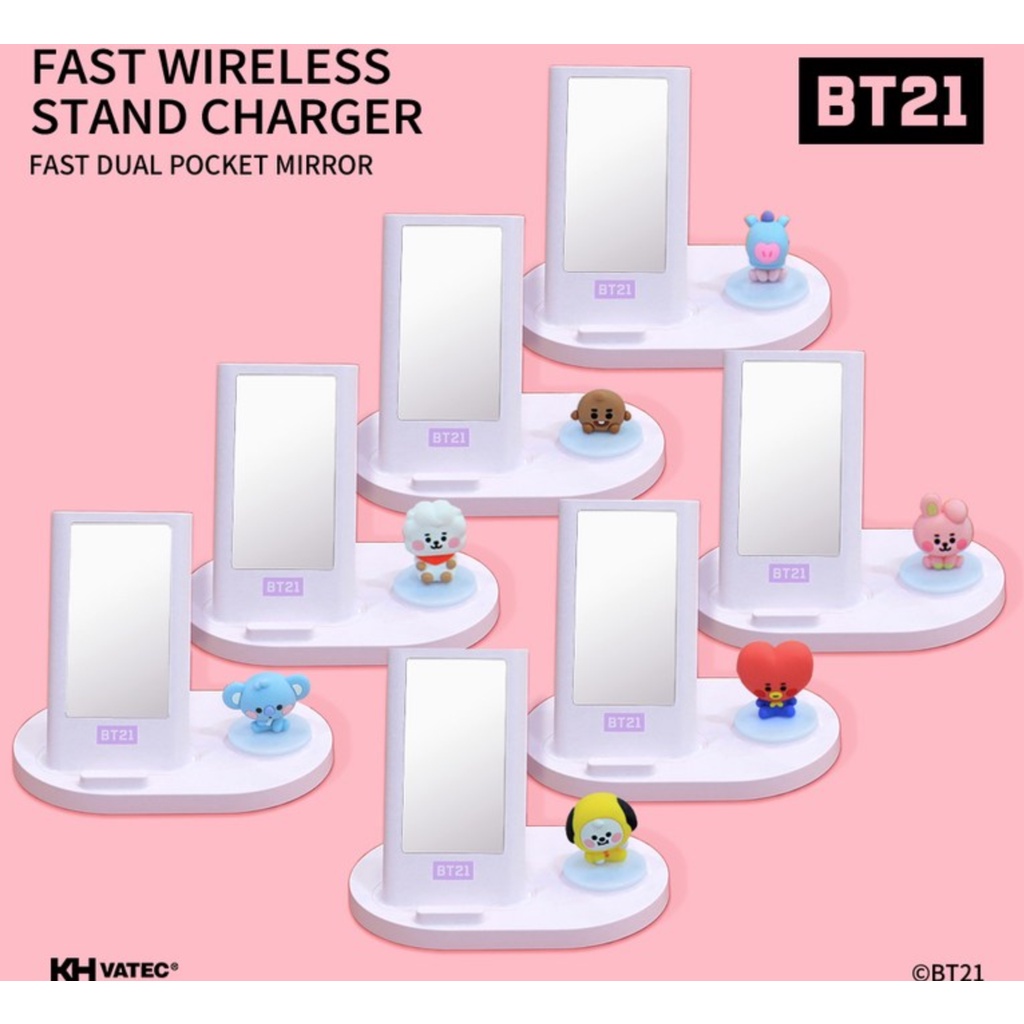 BTS BT21 Bộ sạc không dây chính thức
