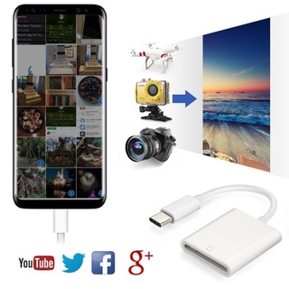 Đầu Đọc Thẻ Nhớ Cổng Usb 3.1 Type C Sang Sd Sdxc Dành Cho Điện Thoại Android