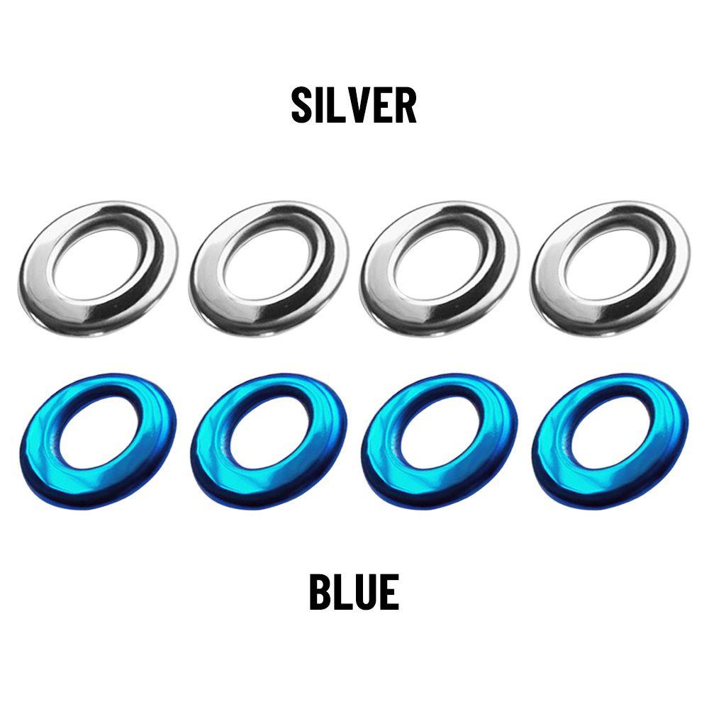 Bộ 4 Ốc Vít Hợp Kim Nhôm Trang Trí Núm Vặn Bên Trong Xe Hơi Benz A B GLA CLA