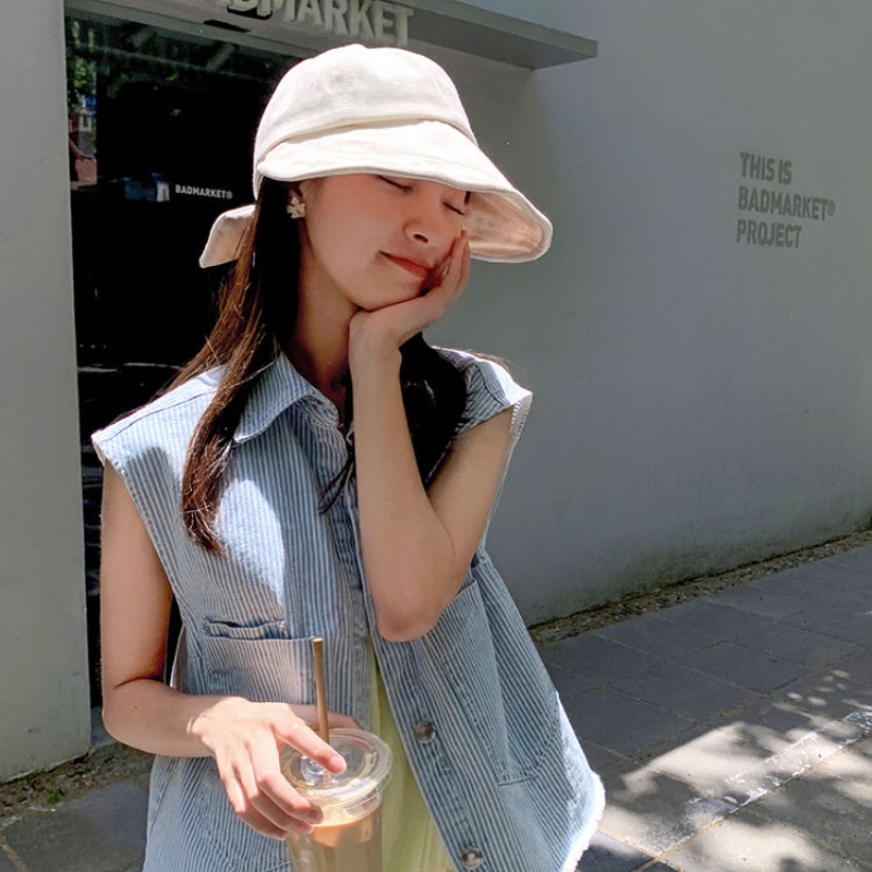 Nón Vành Rộng Chống Nắng Tia UV Thời Trang Mùa Hè Xinh Xắn Cho Nữ