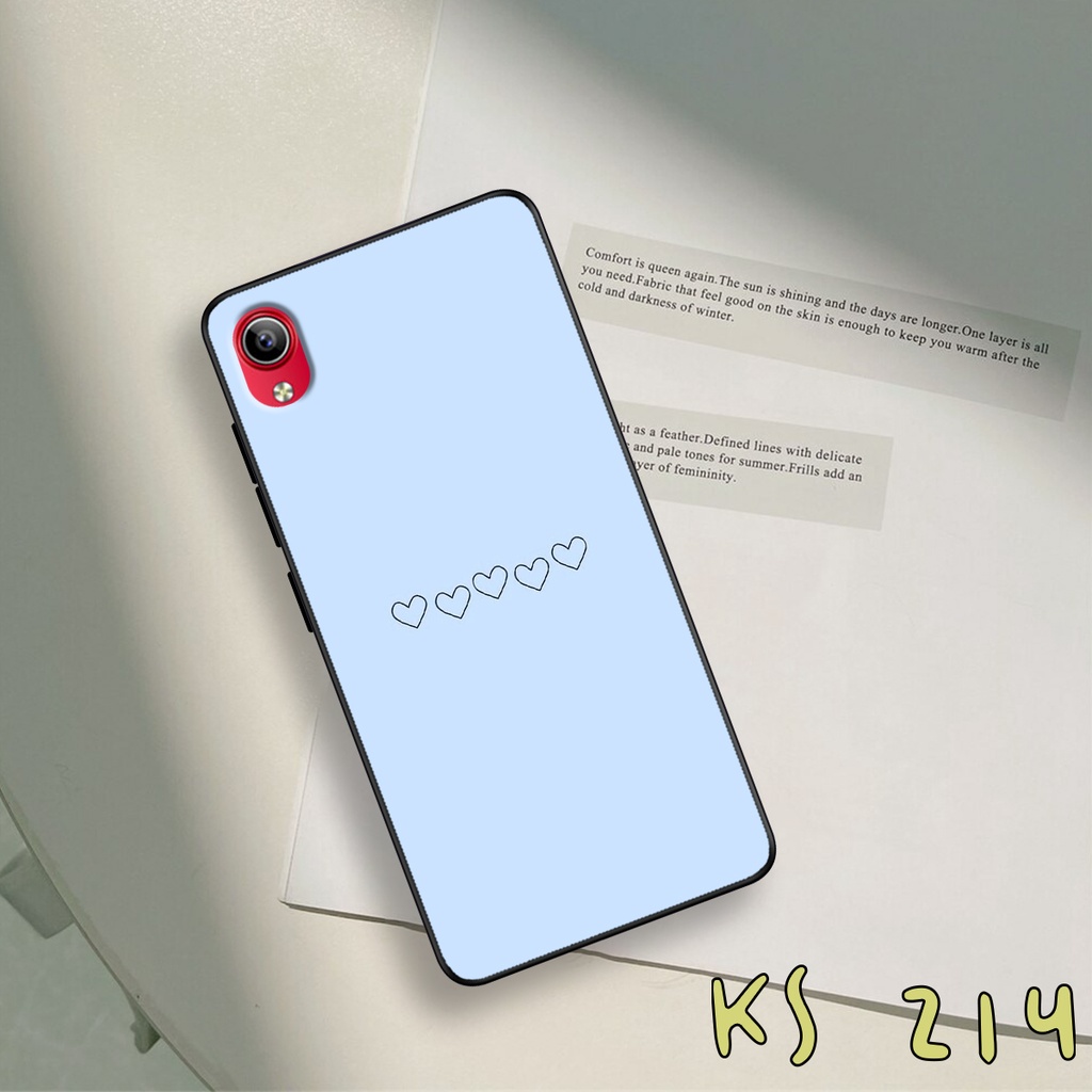 Ốp lưng Vivo Y91c - Vivo Y93 - Ốp in hình Trái tim  siêu dễ thương