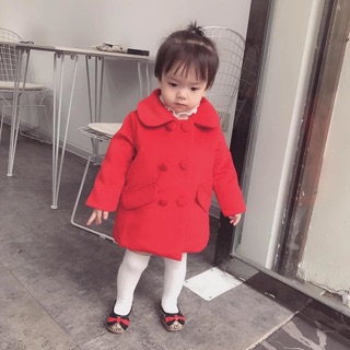 Áo dạ cổ lông