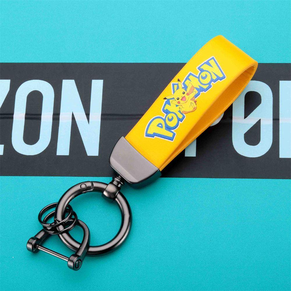 Móc Khóa Da Hình Pokemon Dễ Thương Dùng Làm Quà Tặng Sinh Nhật