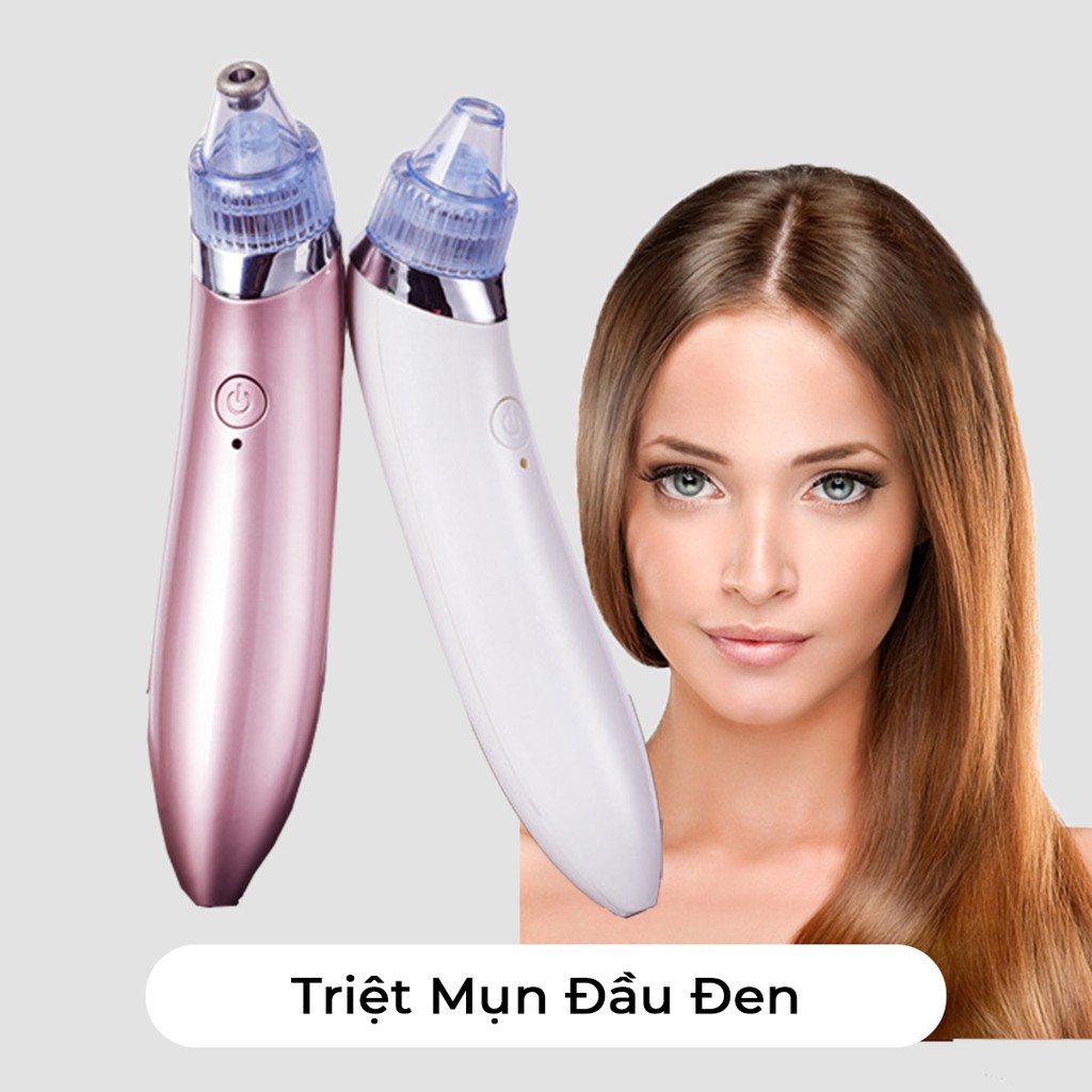 【VCM-KMD】Máy hút mụn cầm tay mini, hút sạch mụn và dầu bã nhờn