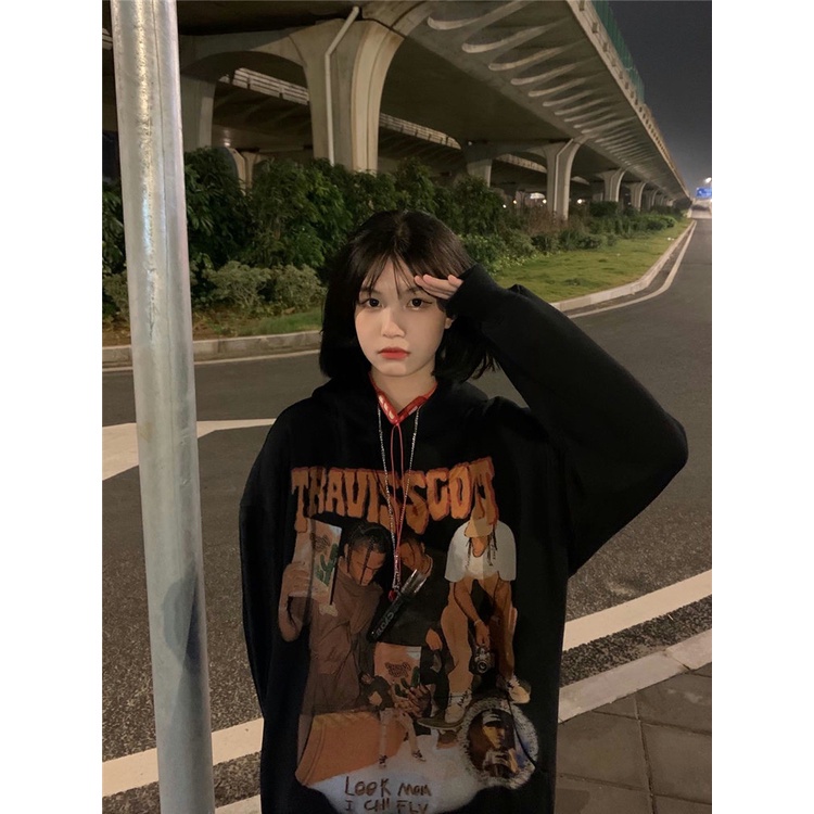 NRVP Mới Áo Hoodie Dáng Rộng Phong Cách Hàn Quốc 2021