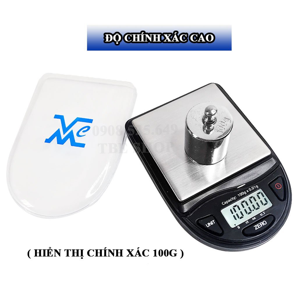 Cân Tiểu Ly Điện Tử 100g VMC Chính Hãng Cân Vàng Với Độ Chính Xác Cao ( Bảo Hành 1 Năm )