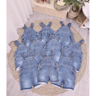 Quần yếm jean xuất xịn bé trai bé gái