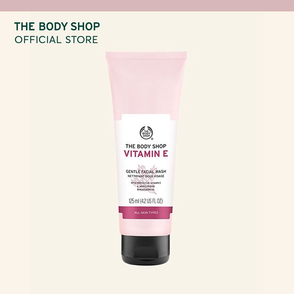 Sữa rửa mặt The Body Shop Vitamin E Gentle Facial Wash 125ml