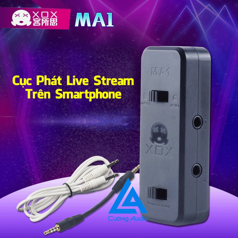 CỤC PHÁT LIVE STREAM XOX MA1 TRÊN SMARTPHONE CHUẨN Giá Rẻ Wildshop88 ( Màu Ngẫu Nhiên )