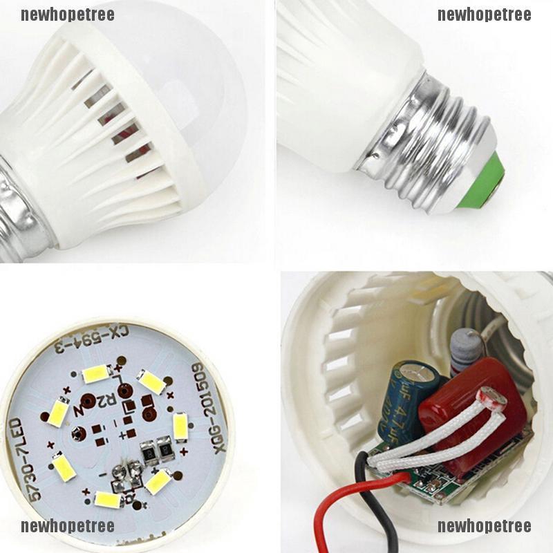 Bóng Đèn LED Cảm Ứng Âm Thanh 220 / 110V 3W 5W 7W 12W