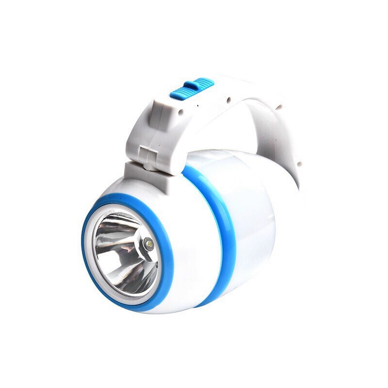 Đèn pin tích điện cầm tay siêu sáng 2in1 có thể để bàn làm việc cực sang