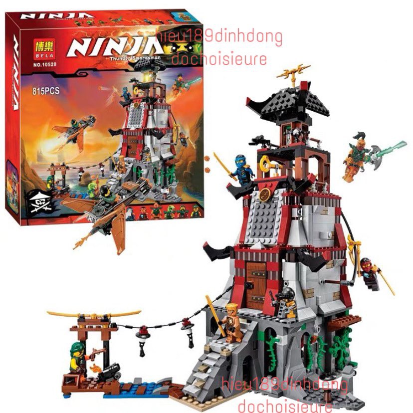 Lắp ráp xếp hình ninjago 70594 10528 : Cuộc Chiến Ngọn Hải Đăng The Lighthouse Siege