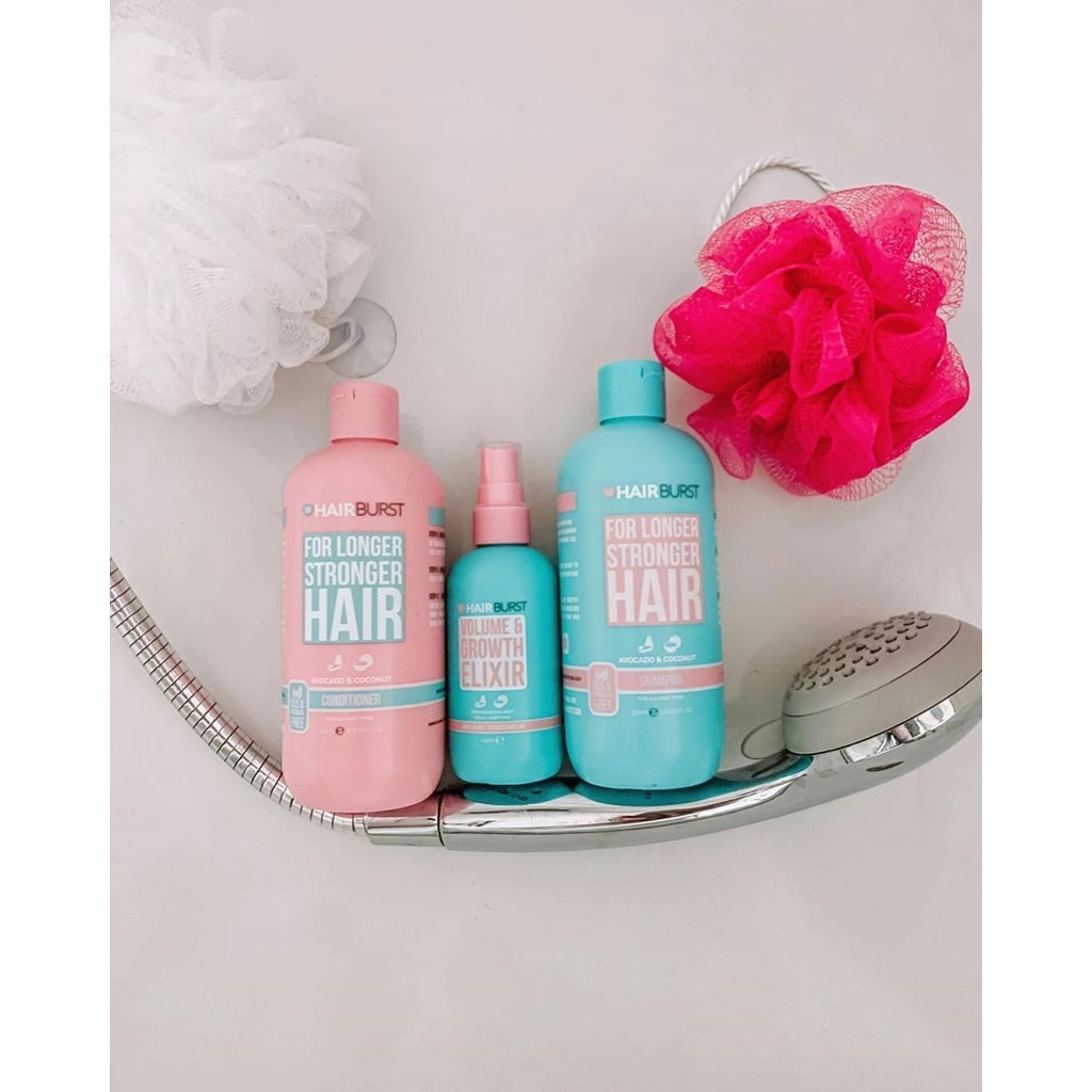 Combo Gội Xả + Xịt Dưỡng Chăm Sóc Mọc Tóc Hairburst 700ml + 125ml - Khongcoson