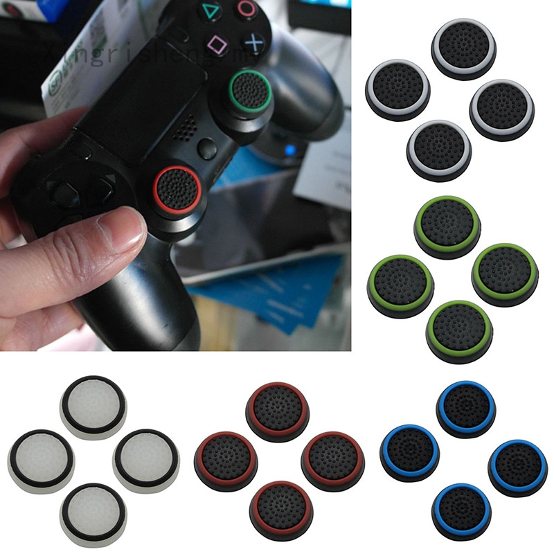 Bộ 4 Nút Bọc Silicon Cho Tay Cầm Chơi Game Playstation 4 Ps4 Pro Ps3 Xbox 360 One