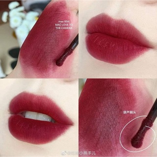 [SON CHÍNH HÃNG] Son Kem Lì MAC Powder Kiss Liquid 994 Make Love To The Camera - Màu đỏ rượu trầm