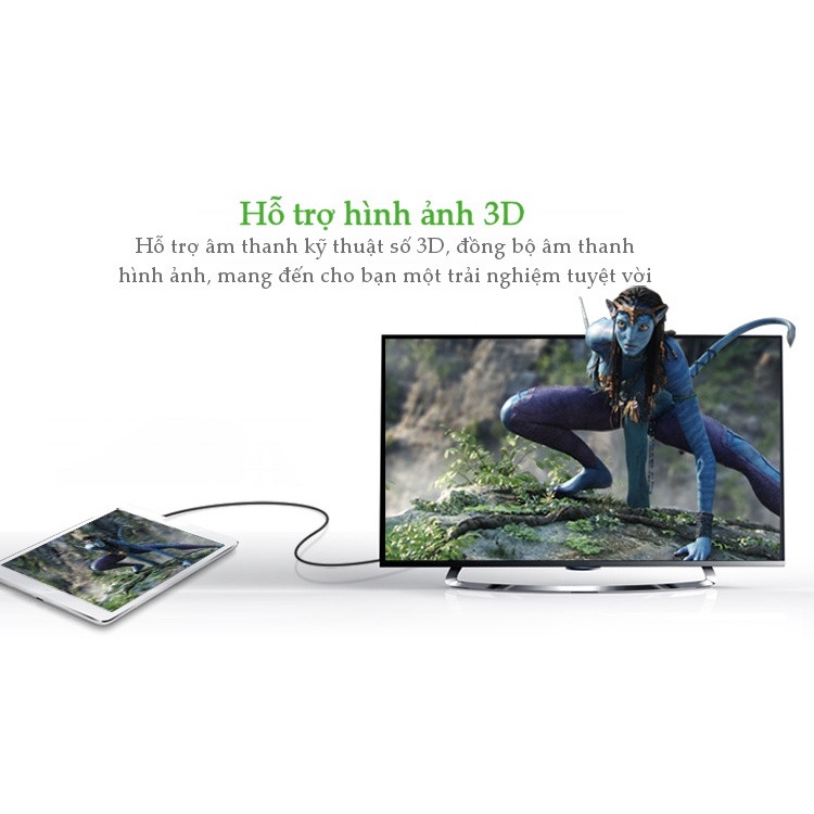 Cáp Micro HDMI to HDMI dài 1,5m Ugreen 30102 cao cấp - Hàng chính hãng