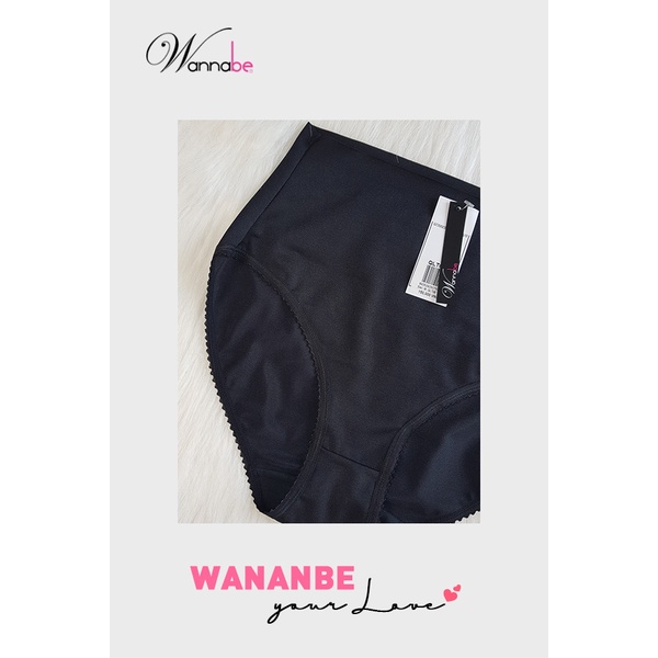 Quần lót thun cao cấp Wannabe QLT06 lưng cao nâng bụng đinh hình tôn dáng