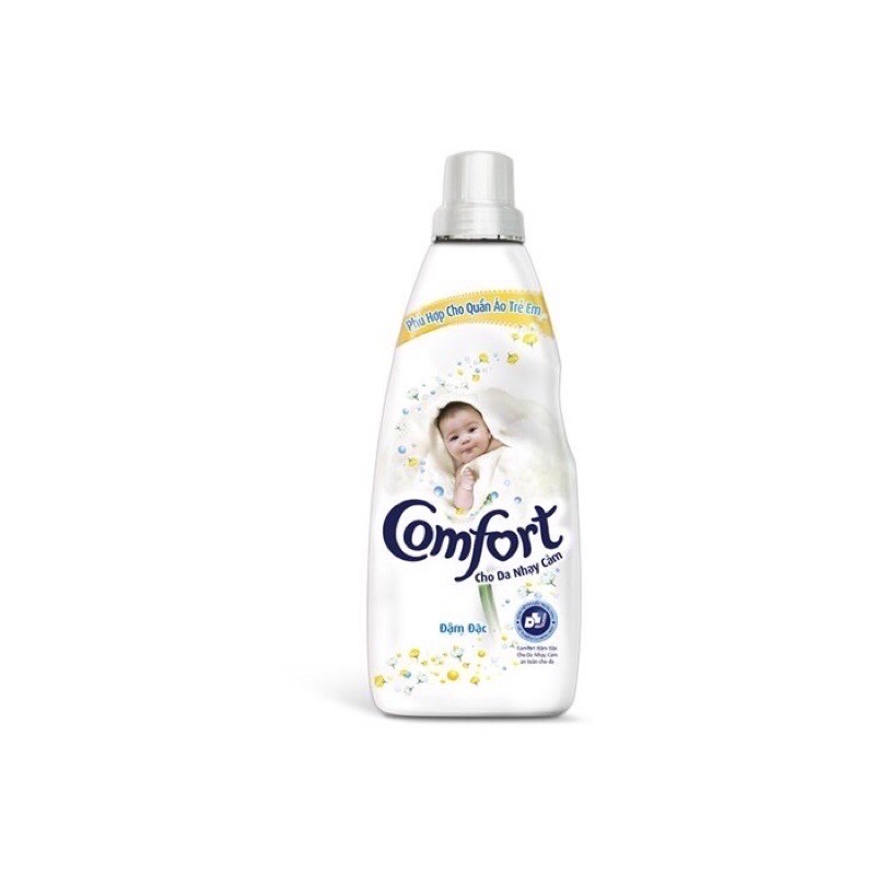 Nước xả vải comfort chai 800ml cho da nhảy cảm,hương ban mai