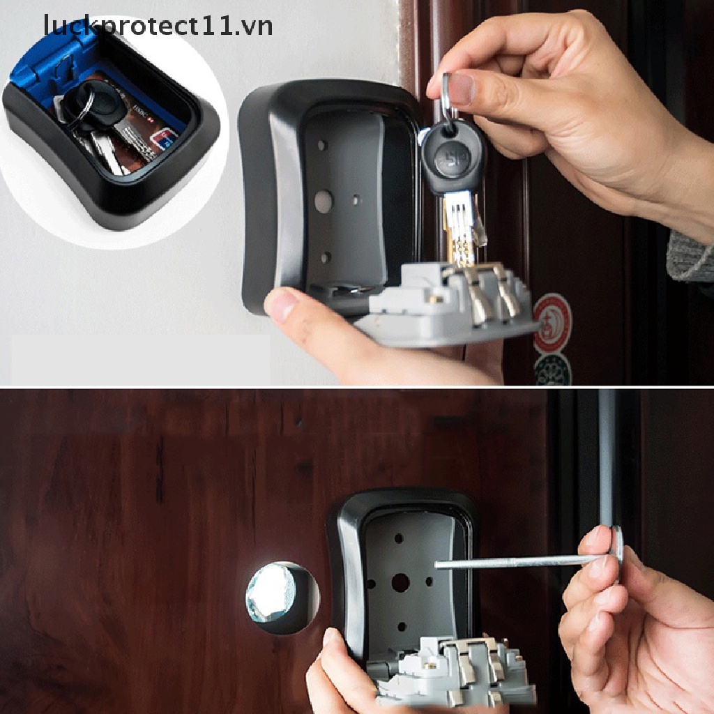 Ổ Khóa Mật Khẩu 4 Số Bằng Hợp Kim Kẽm Gắn Tường