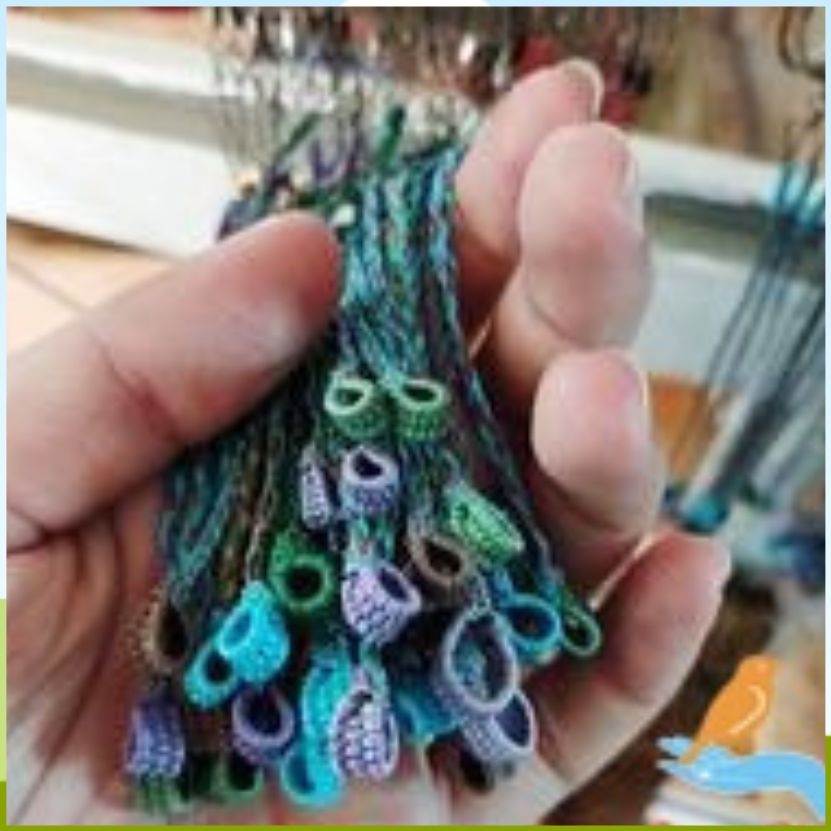 Xích chân chim khuyên,Chào mào,Chích chòe,Cu gáy, Dây buộc chân chim, Phụ kiện chim cảnh giá rẻ