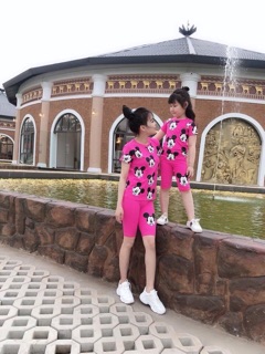 Set bộ cho mẹ và bé gái