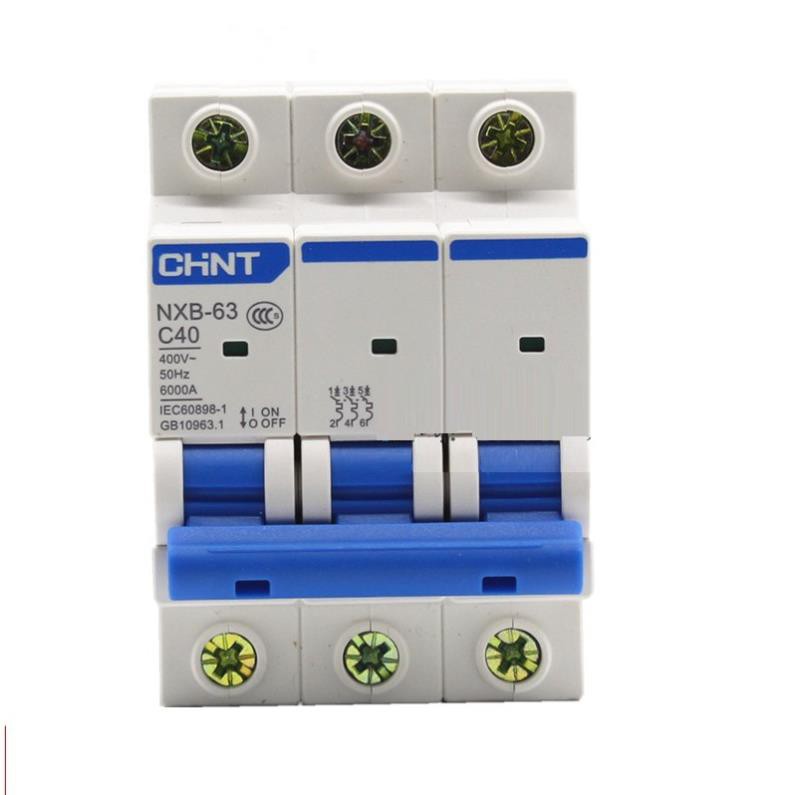 Attomat MCB CHINT NXB-63 3P C40