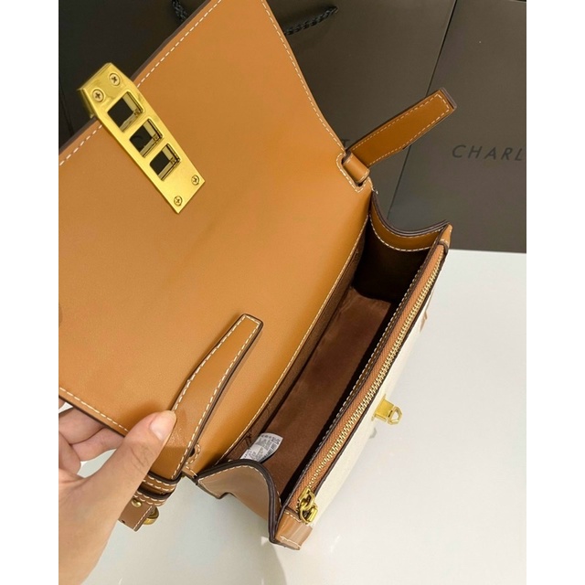 Túi xách da nữ cnk size 22