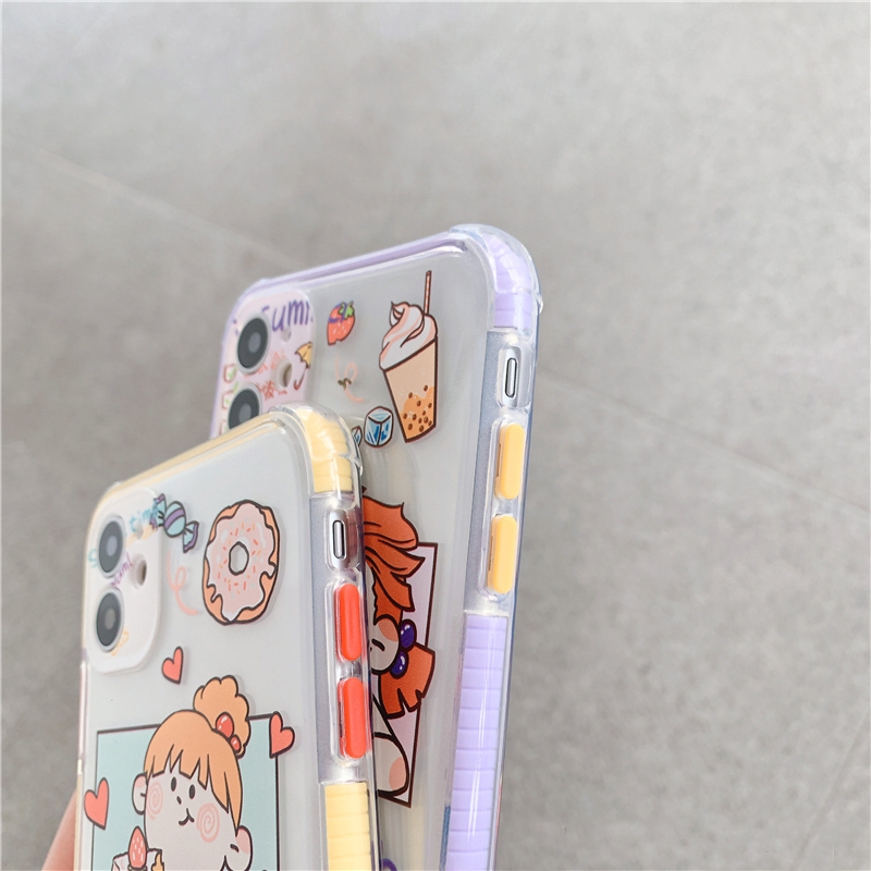 Ốp iphone - Ốp lưng Summer and sweet trong 4 góc 6s/6splus/7/8/7plus/8plus/x/xs/xsmax/11/11promax - Awifi Case V2-4 | BigBuy360 - bigbuy360.vn