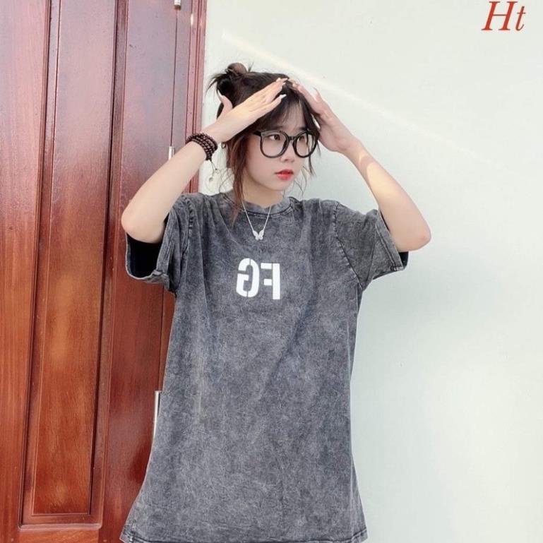 Áo loang FG 2 mặt xám đen Ht